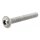 500 X Flachrundkopfschrauben ISR mit Flansch Vollgewinde ISO 7380-2 Edelstahl A2 M 4X20/20 TX20