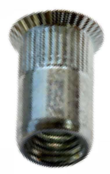 M8, 1.5-4.5 mm 250 Stück Senkkopf Offen Stahl