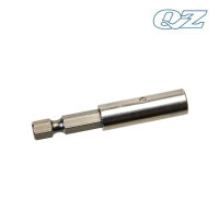 20 X QZ Bithalter mit Innenring magnetisch 1/4 x 60mm Stahl