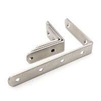 Edelstahl-Winkelverbinder 90° L-Form 3 mm,...