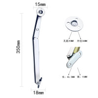 Hydraulische Gasdruckfedern für Möbel, geräuschlos, 100N-150N, ideal für Tatami-Bettkästen und Schranktüren