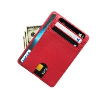 RFID-geschütztes Kartenetui aus PU mit 8...