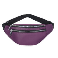 Wasserabweisende Gürteltasche aus Oxford-Stoff, multifunktional und leicht, für Sport, Reisen und Alltag