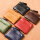 Mini-Geldbörse aus PU, unisex, kompakt und praktisch, mit Reißverschluss, Vintage-Design, in mehreren Farben