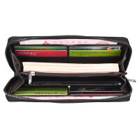 Herren Clutch aus Canvas – Minimalistische Geldbörse mit großer Kapazität und Handyfach für Business und Alltag