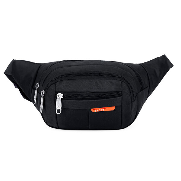Wasserdichte Herren-Gürteltasche aus Oxford-Gewebe mit verstellbarem Gurt und großem Stauraum für Outdoor & Alltag