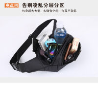 Wasserdichte Herren-Gürteltasche aus Oxford-Gewebe...