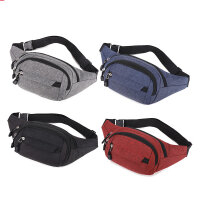 Wasserdichte Herren-Brusttasche aus Oxford-Gewebe – Leicht, robust, vielseitig für Alltag und Reisen