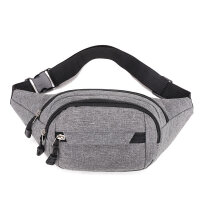 Wasserdichte Herren-Brusttasche aus Oxford-Gewebe – Leicht, robust, vielseitig für Alltag und Reisen