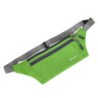 Ultradünner wasserabweisender Sport-Laufgürtel aus Polyester für Outdoor, Reisen und Alltag, Unisex-Design