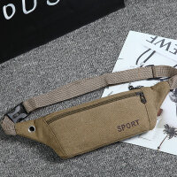 Leichte Canvas-Bauchtasche für Herren und Damen, multifunktional für Sport, Reisen und Alltag, robust und stilvoll
