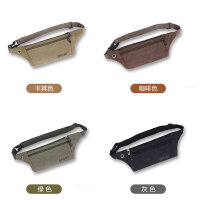 Leichte Canvas-Bauchtasche für Herren und Damen, multifunktional für Sport, Reisen und Alltag, robust und stilvoll
