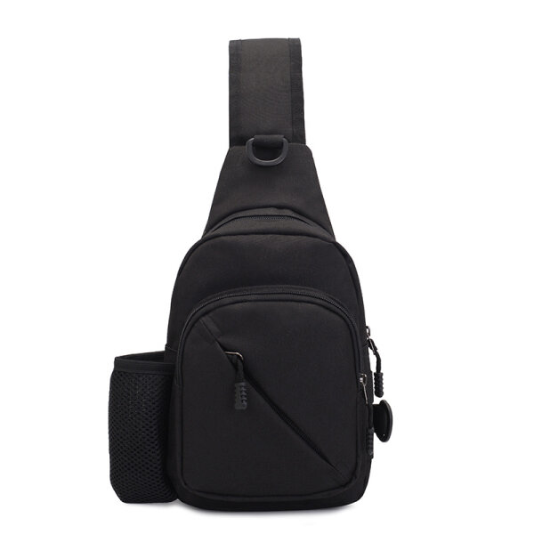 Herren Brusttasche aus wasserabweisendem Oxford-Gewebe – Multifunktionale Umhängetasche für Reisen und Alltag