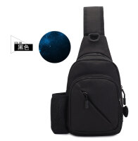 Herren Brusttasche aus wasserabweisendem Oxford-Gewebe – Multifunktionale Umhängetasche für Reisen und Alltag