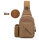 Herren Brusttasche aus wasserabweisendem Oxford-Gewebe – Multifunktionale Umhängetasche für Reisen und Alltag