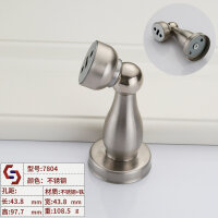 Edelstahl Magnet-Türstopper – Wand- & Bodenmontage, stark & korrosionsbeständig, Türhalter mit Schutz vor Türschlag