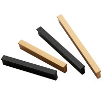 Langlebiger Aluminiumgriff für Schränke & Schubladen – Modernes Design, verschiedene Längen & Farben, einfache Montage