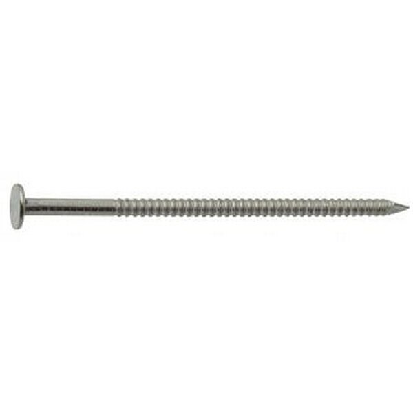 70X Drahtstifte Flachkopf Ringen 2.7x70 Edelstahl A2