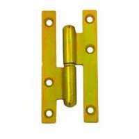 B2B aushebbares Tür-Aufschraubband aus gelb verzinktem Stahl