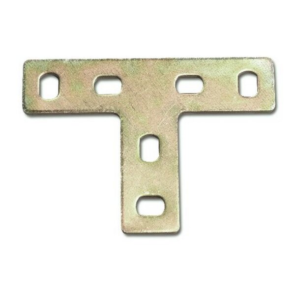 B2B kleiner T-Flachverbinder aus Stahl mit Langlöchern