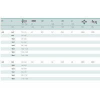 25 X Blindnieten Edelstahl A2/A2 FK 6.4 X 10