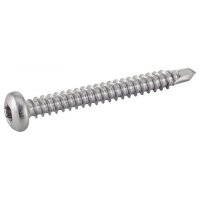 500 X Bohrschrauben mit Linsenkopf, Form M DIN 7504  1.4006  M 4,8X25 TX25
