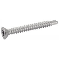 1000 X Bohrschrauben mit Senkkopf, Form O DIN 7504  1.4006  O 4,2X22 TX20