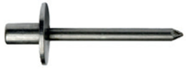 4.8 X 16.0 mm 500 Stück Stahl / Stahl Becherblindniete Grosskopf