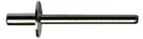 4.8 X 16.0 mm 500 Stück Edelstahl A2 / Edelstahl A1 Becherblindniete Grosskopf